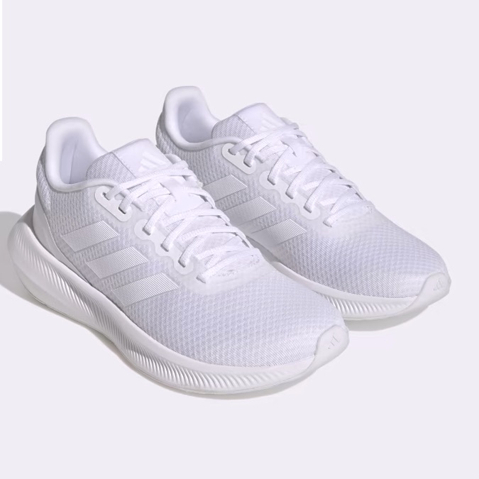 New Adidas Women’s Runfalcon 3.0 Cloud White Running Shoes Size 8.5